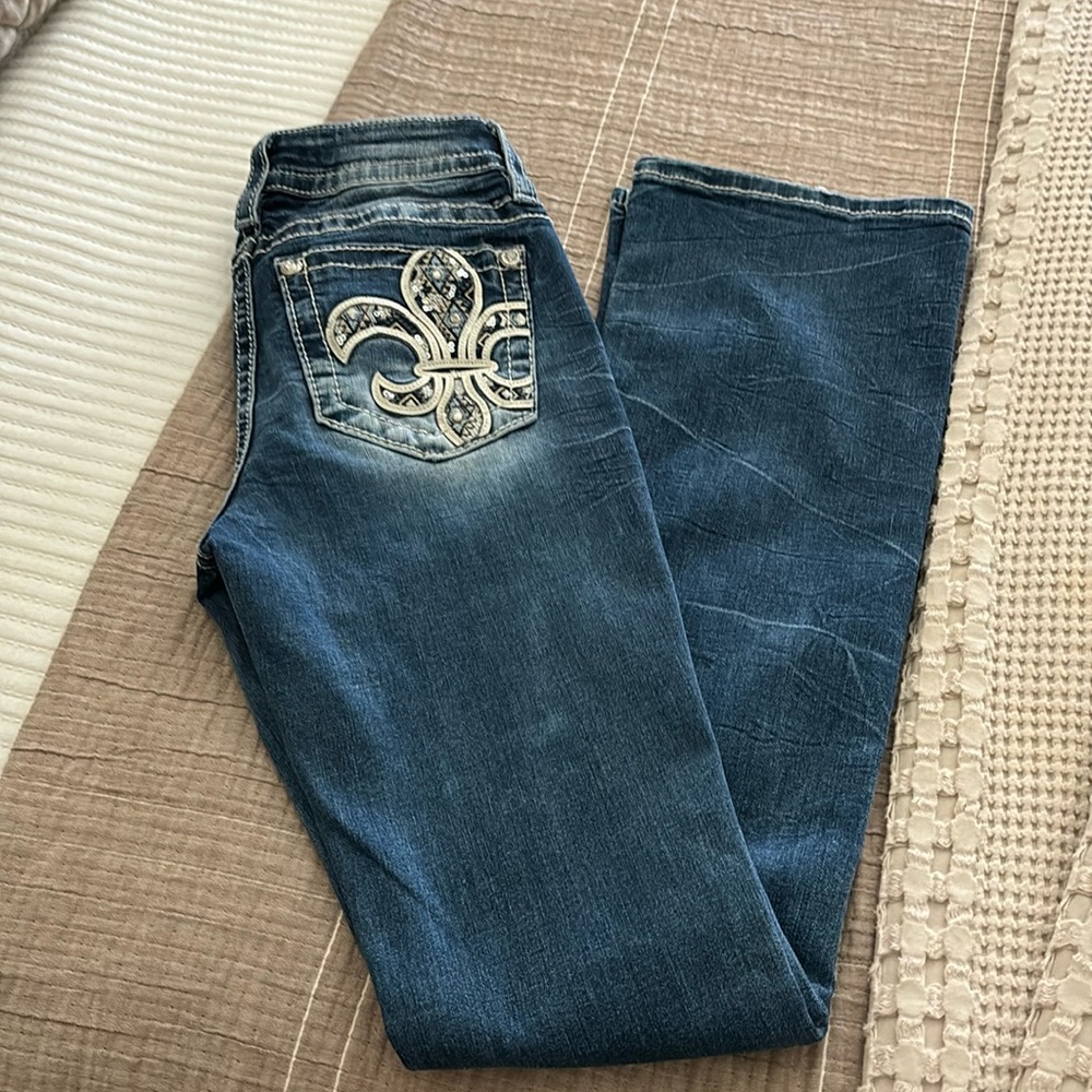 Miss me size 25 bootcut jeans